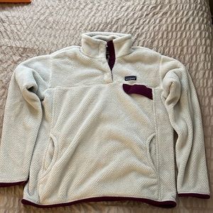 Patagonia pullover fuzzy fleece!